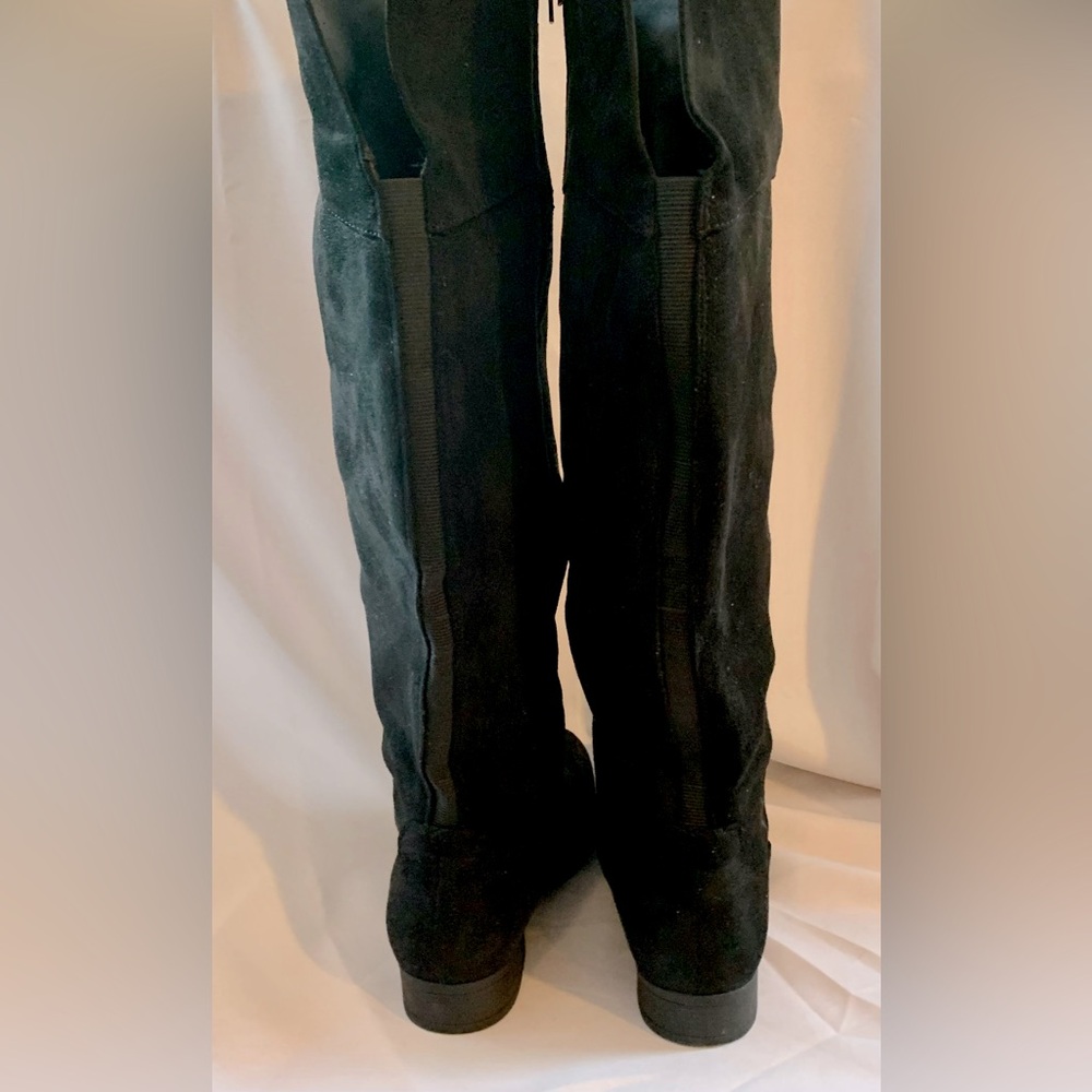 CLOUDWALKERS “Nadia” NWB tall & wide calf black fashion boots - Picture 3 of 8